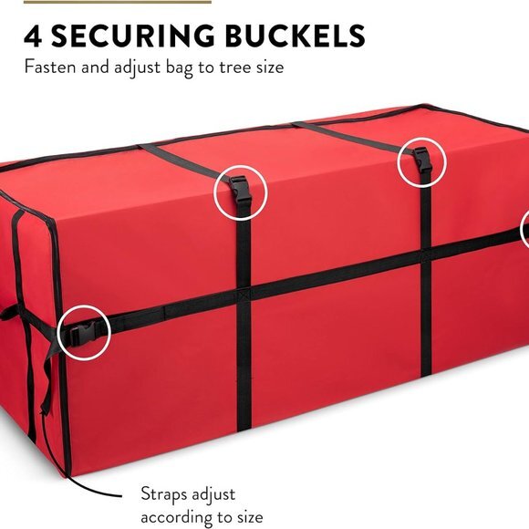 Christmas Tree Storage Bag 7.5 Ft - Artificial Disassembled Christmas Tree Stora - Picture 5 of 8